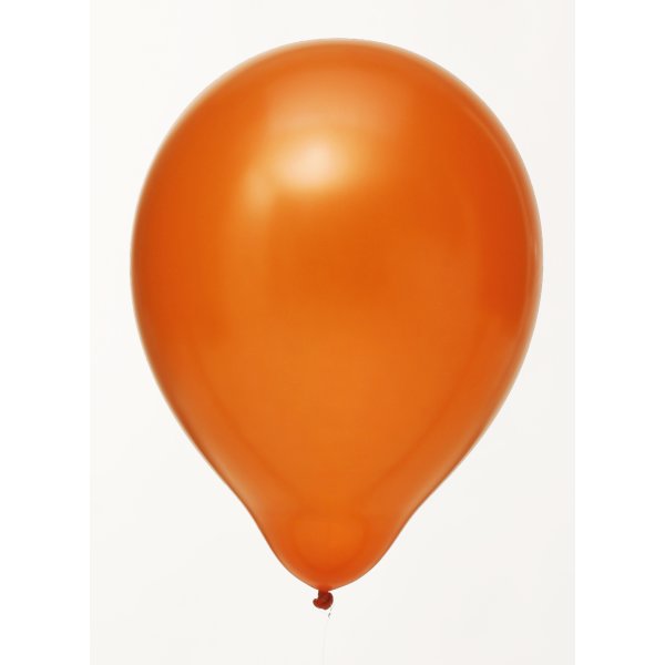 Latexballon Metallic Orange &Oslash; 28 cm (10)