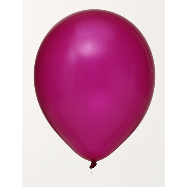 Latexballon Metallic Pink Ø 28 cm (10)