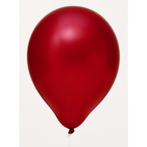 Latexballon - Kirschrot Metallic - Ø 28 cm (10)