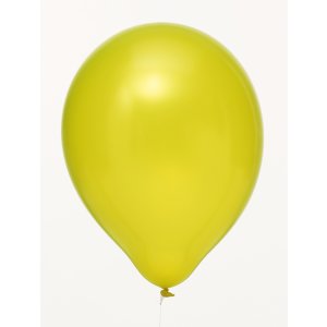 Latexballon - Limonengelb Metallic - Ø 28 cm (10)