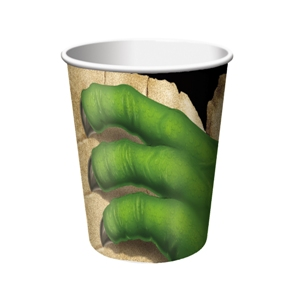 Pappbecher "Dino ALARM" 256 ml (6)