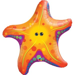 Folienballon - Figur Seestern - XXL - 76 cm / 0,07 m³