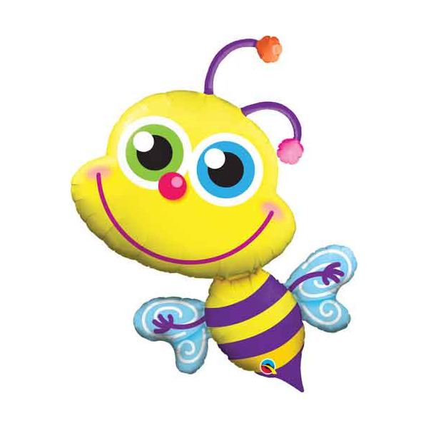 Folienballon - Figur Biene - XXL - 102 cm / 0,10 m³