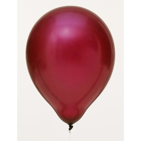 Latexballon - Burgund Metallic - Ø 28 cm (100)