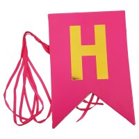 Wimpelgirlande - Happy Birthday Pink - 1,75m x 15cm