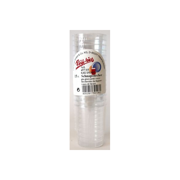 Schnapsbecher 0,02 - 0.04cl (15)