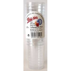 Schnapsbecher 0,02 - 0.04cl (15)
