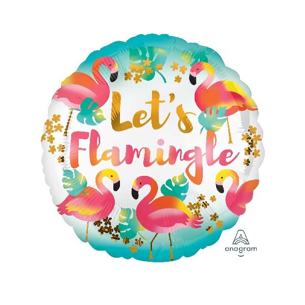 Ballon Lets Flamingo