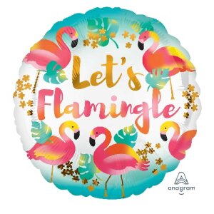 Ballon Lets Flamingo