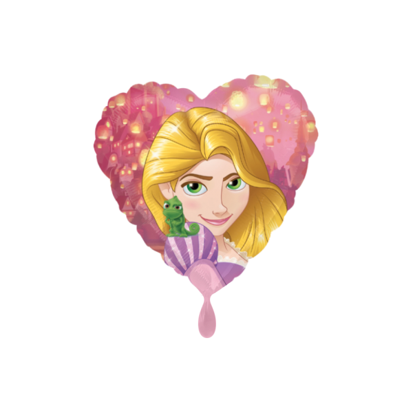 Folienballon - Motiv Rapunzel - S - 45 cm / 0,02 m³