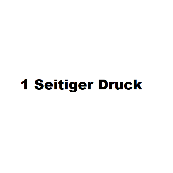 Wunschtext 1 Seitig