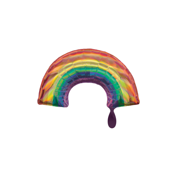 Ballon Iridescent Rainbow - XXL/Folie - 86cm/0,07m³