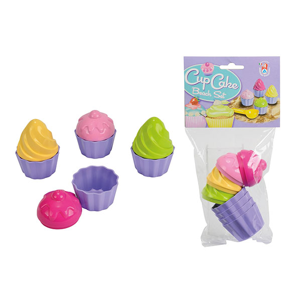 Sandformen Cup Cake 8 teilig