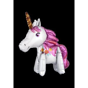 Folienballon - Figur Einhorn Sitting Ballon - XS - 63 cm...