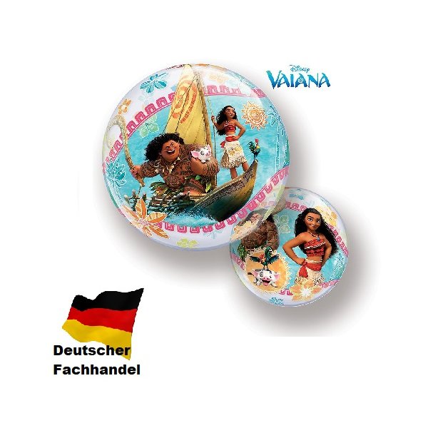 Single Bubble Ballon - Motiv Vainana - XL - 56cm/0,04m³