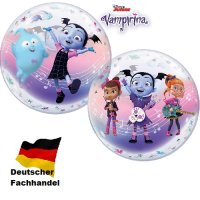 Ballon Vampirina - XL/Stretchfolie/Single Bubble - 56cm/0,04m³