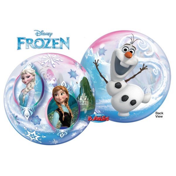 Single Bubble Ballon - Motiv Frozen Anna Elsa & Olaf...