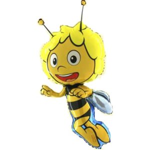 Folienballon - Figur Biene Maja - XL - 95 cm / 0,08 m³