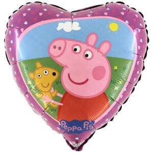 Folienballon - Motiv Peppa Pig - S - 55 cm / 0,03 m³