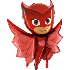 Folienballon - Figur PJM Owlette - XXL - 92 cm / 0,08...