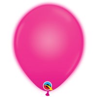 LED Ballons Pink/Magenta Ø 25 cm (4)