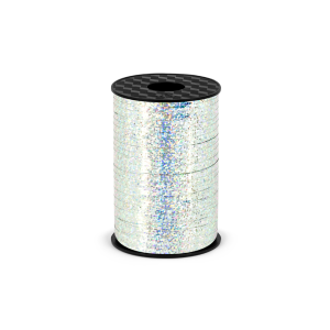 Präsentband - Ringelband Holographisch silber 225x5mm