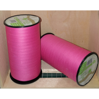 Kräuselband aus Baumwolle pink 5mm x 100m