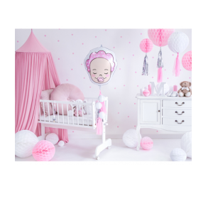Folienballon - Figur Baby Girl - S - 45 cm / 0,02 m³