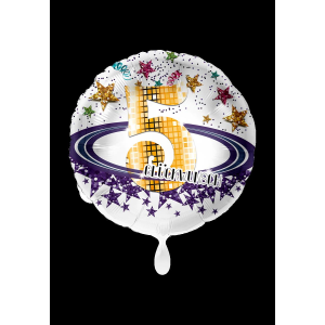 Folienballon - Motiv Zahl 5 Glückwunsch - S - 45 cm...