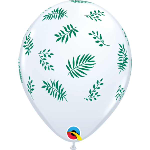 Latexballon - Motiv Tropical Greenery
