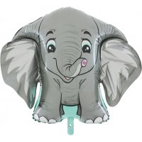 Folienballon - Figur Elefant - XXL - 70cm/0,06m³