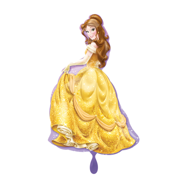 Folienballon - Figur Prinzessin Belle Shape - XXL -...