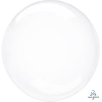 Kugelballon - Clearz Weiß - S - 45 cm / 0,04 m³