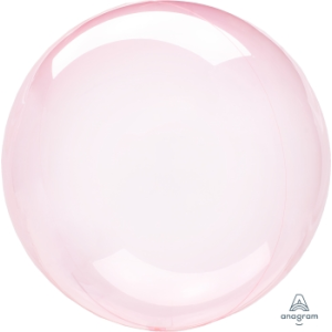 Kugelballon - Clearz Dunkelrosa - XL - 55 cm / 0,04 m³