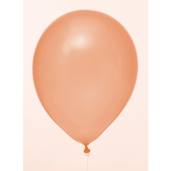 Latexballon - Apricot/Lachs Perlmutt - Ø 28 cm (10)