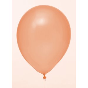 Latexballon Perlmutt Apricot/Lachs Ø 28 cm (100)