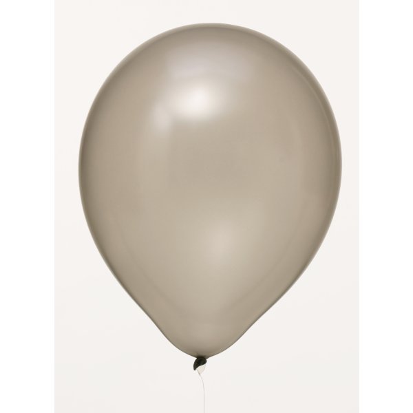Latexballon Metallic Silber Ø 28 cm (10)