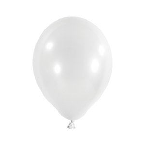 Latexballon - Weiss Metallic - Ø 30 cm (10)