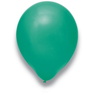 Latexballon - Smaragdgrün - S - Ø31cm (10)