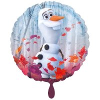 Folienballon - Motiv Frozen II Anna, Elsa und Olaf - S - 45 cm / 0,02 m³