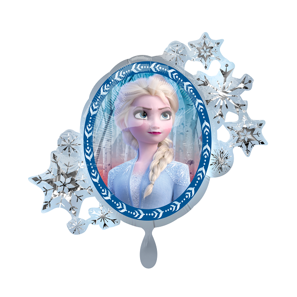 Ballon Frozen II Spiegelbild von Anna und Elsa -...