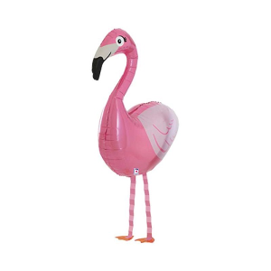 Folienballon - Airwalker Flamingo II - XL - 99 cm / 0,06...