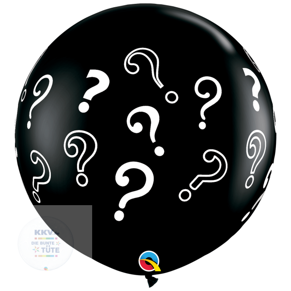 Explosionsballon XXL  - Genderballon ???
