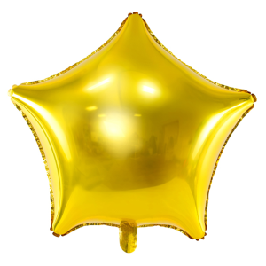Folienballon - Stern Gold - XXL - 70 cm / 0,06 m³