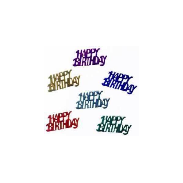Deko-Konfetti - Happy Birthday 14 g
