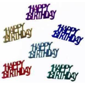 Deko-Konfetti - Happy Birthday 14 g
