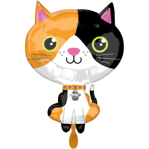 Folienballon - Figur Katze Calico Cat - XL -...