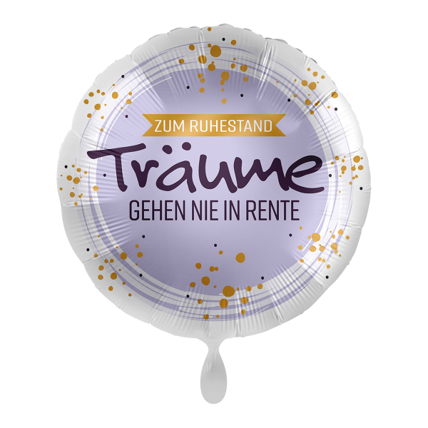 Ballon Tr&auml;ume gehen nie in Rente