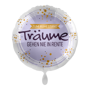 Ballon Tr&auml;ume gehen nie in Rente