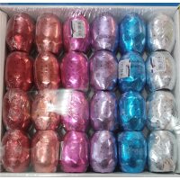 Geschenkband Eiknäul Metallic Sterne 5 mm